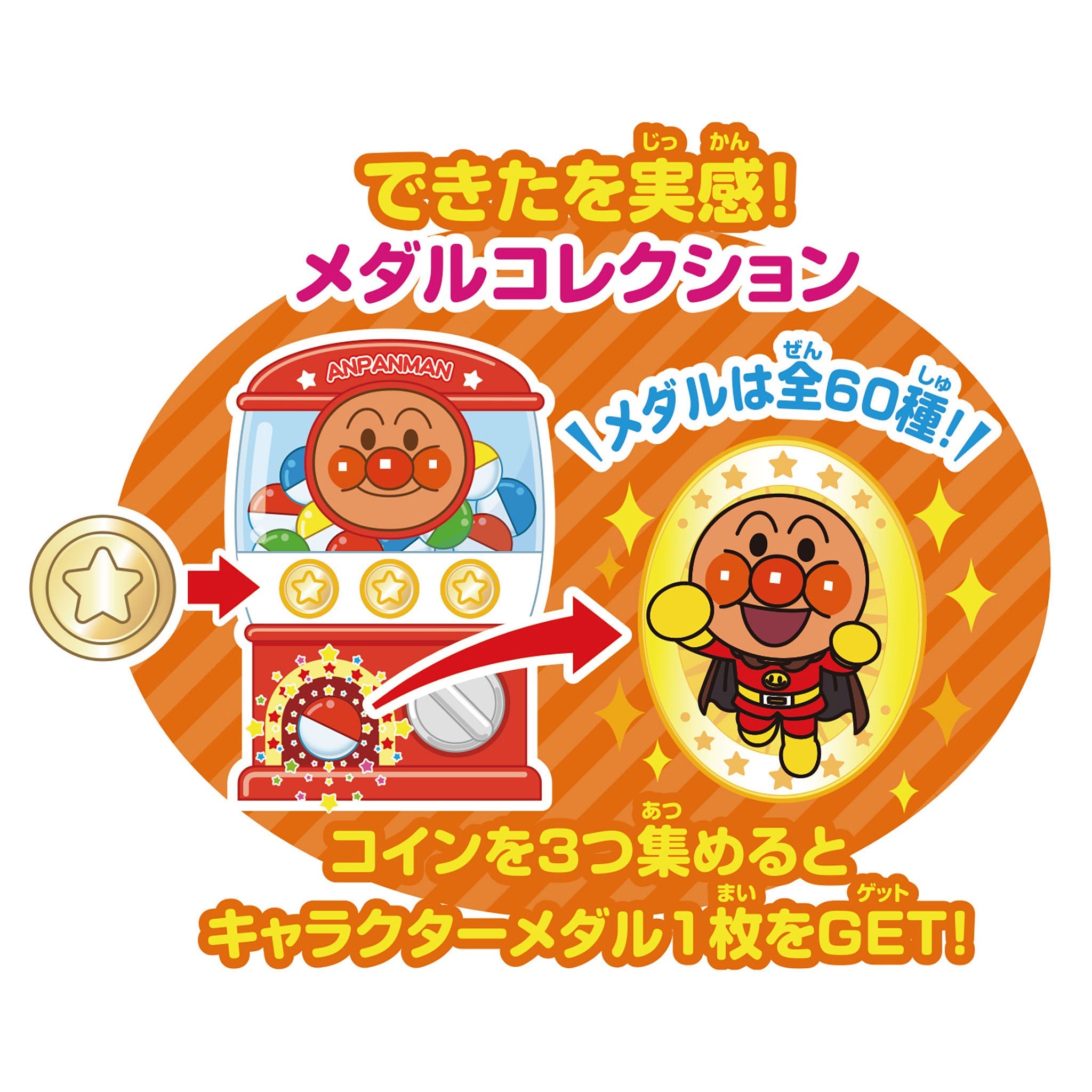 タッチでできた!1.5才からのアンパンマン知育パッド