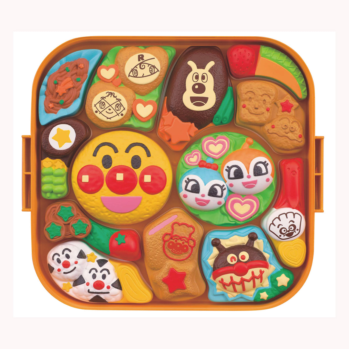 アンパンマン おべんとうパズルDX げんき100ばい!にぎやかランチボックス