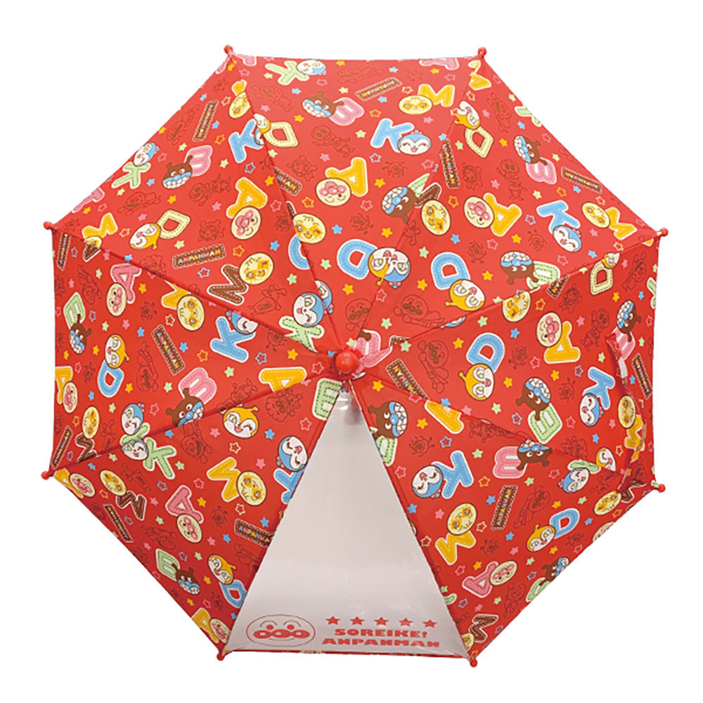かさ 40cm アルファベット レッド