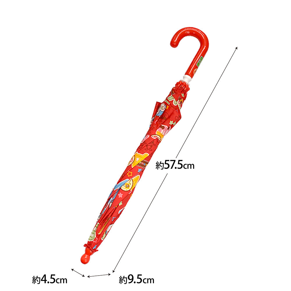 かさ 40cm アルファベット レッド