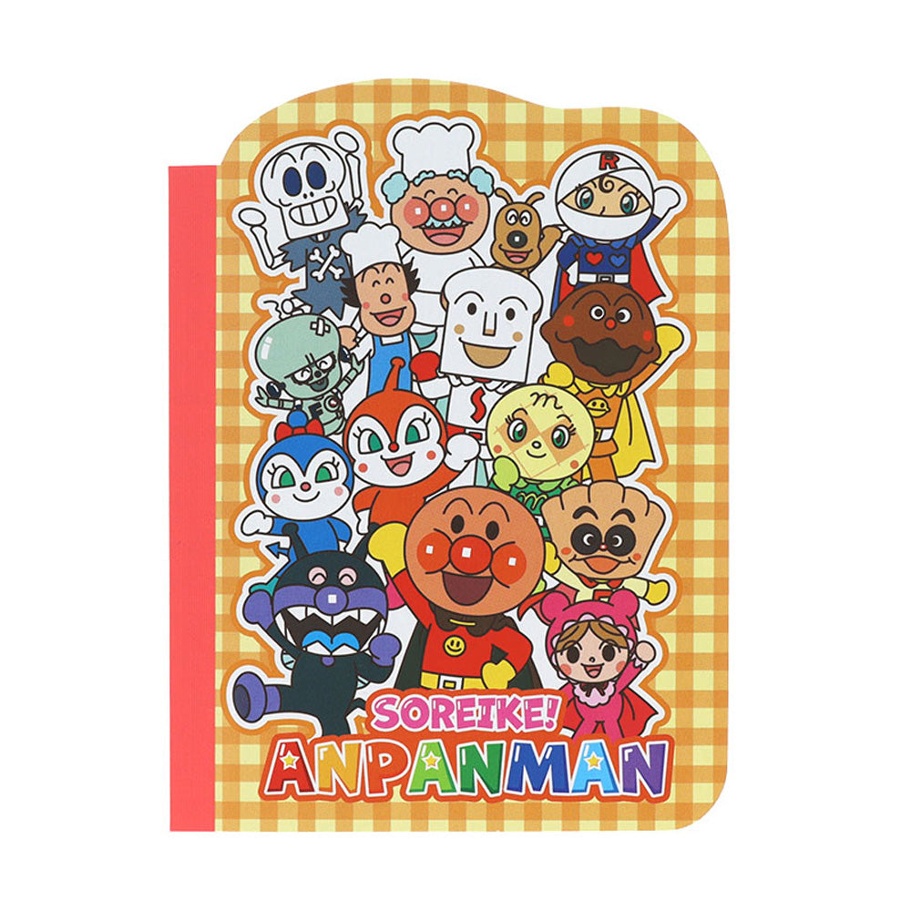 ダイカットメモ それいけ！アンパンマン みんな