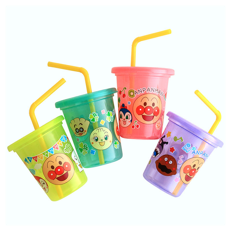 アンパンマン ストローカップ 180ml 4個入